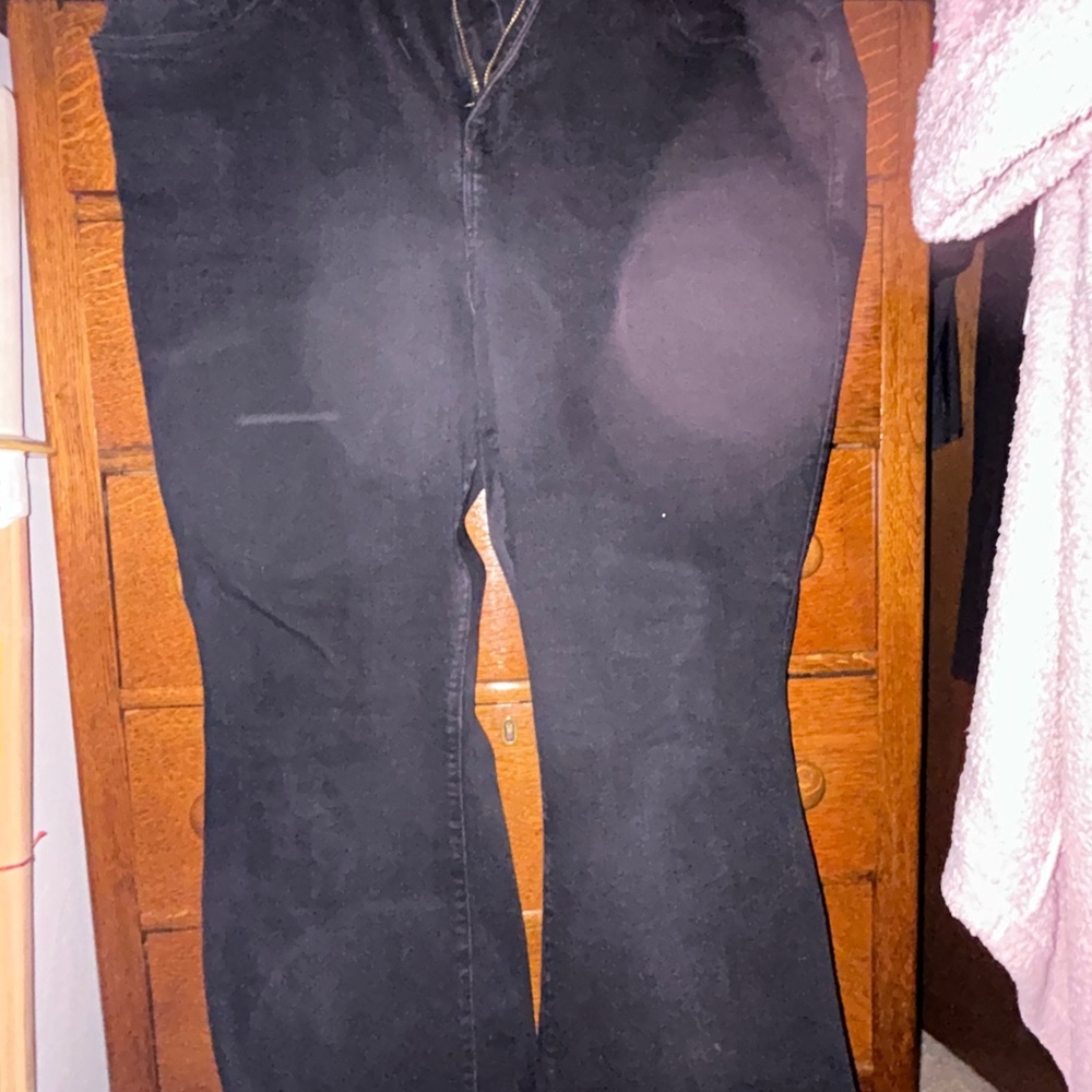 Torrid Black Bombshell Flare Pants - image 2